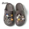 Men's EVA Non-Slip Thick Sole Closed-Toe Summer Outdoor Slippers