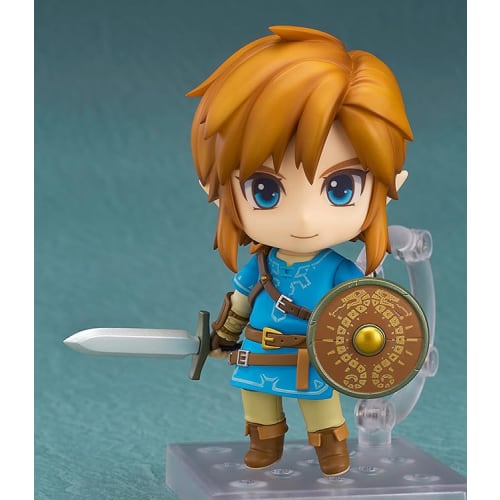 GOOD SMILE COMPANY Nendoroid The Legend of Zelda: Breath of the Wild Link Breath of the Wild Ver. DX Edition Non-Scale Plastic Painted Articulated Fig