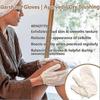 2025 Garshana Gloves Raw Silk Ayurvedic Massage Gloves for Dry Brushing & Exfoliation