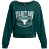 Womens/Ladies Project Rock Terrycloth Relaxed Fit Sweatshirt