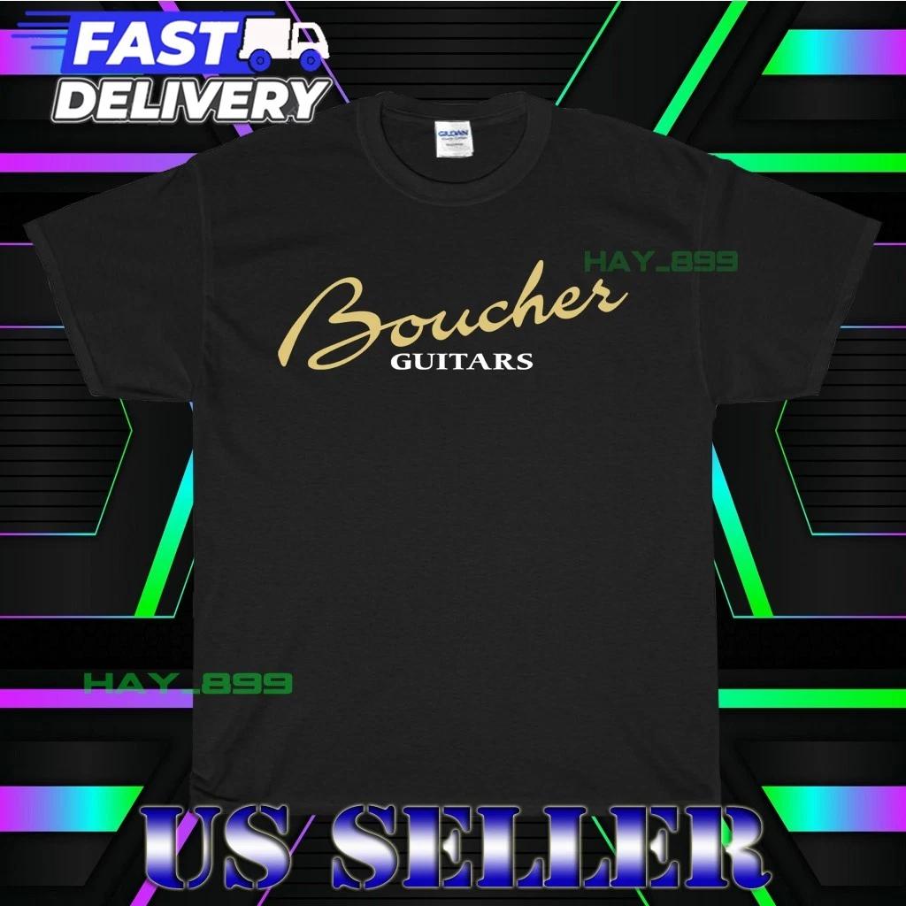 NEW SHIRT BOUCHER GUITARS LOGO T-Shirt FUNNY AMERICAN USA UNISEX SIZE S-5XL 3XL