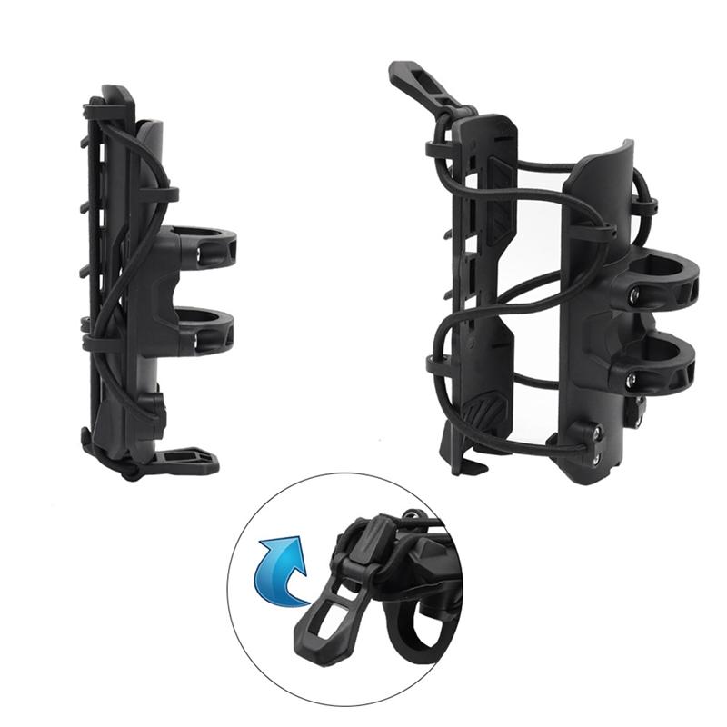 Motorcycle 25MM Bottle Kettle Holder Universal Adjustable Kettle Bracket For 25Mm Bar Rear Trunk Kettle Holder