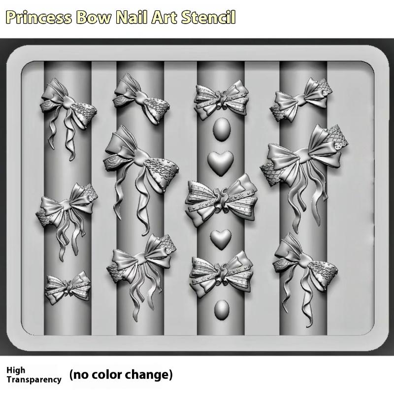 1 Piece Nail Art Decoration Butterfly Angel Fruit 3D Mold DIY Design Silicone Nails Art Mold Self-made Wearing Armor Tools