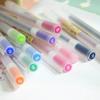 Sencoo Premium Gel Ink Fine Ballpoint Japanese Student Stationery Gift Pens for Kids 12-Pack Pens, Point, Pen, 0.5mm, Office, School, Supplies,