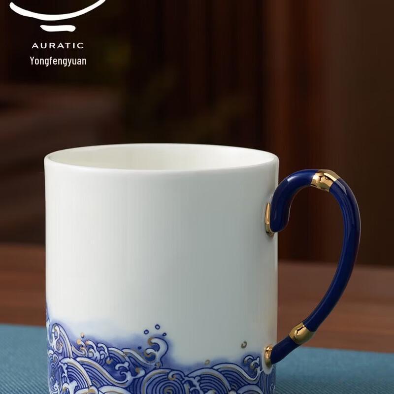 Auratic Mr. Porcelain Pearl of the Sea Ceramic Mug