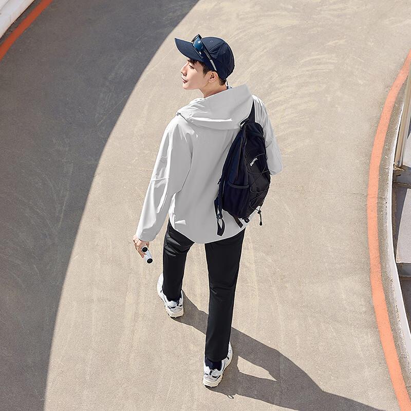 

Чоловіча легка куртка з капюшоном для активного відпочинку Qipai 3XL