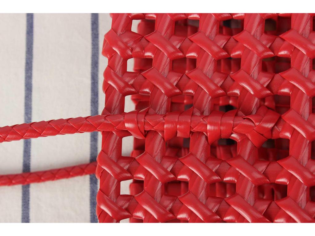 Damska pleciona torba koszyk z ażurowym wzorem 2025: Wszechstronny dodatek na plażę i na nieformalne wakacje