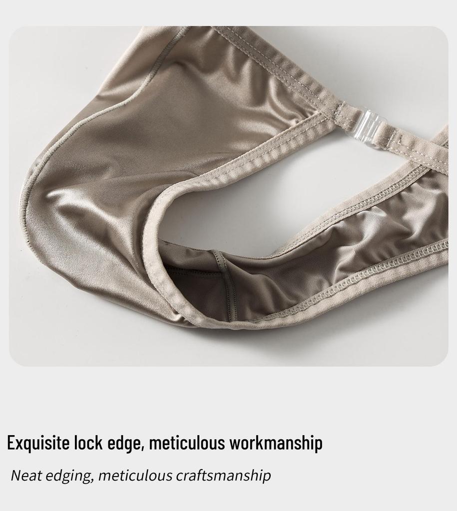 Unisex Seamless Thong: Hip-Hugging Summer Panties for Curvy Figures