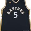 adidas X NBA Toronto Raptors Swingman Fan Edition Basketball Jersey Unisex Jersey Black AR9719