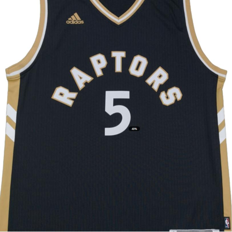 adidas X NBA Toronto Raptors Swingman Fan Edition Basketball Jersey Unisex Jersey Black AR9719