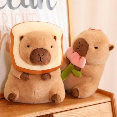 Adorable Capybara Bear Plush Toy - Celebrity-Inspired Doll