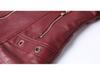 2024 PU Leather Jacket: Casual, Plus Size, Velvet-Lined for Middle-Aged and Elderly Women