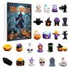 Halloween Advent Calendar Box Halloween Figurine Advent 24 Days Holiday Countdown Calendar Halloween Horror Advent Gift Box