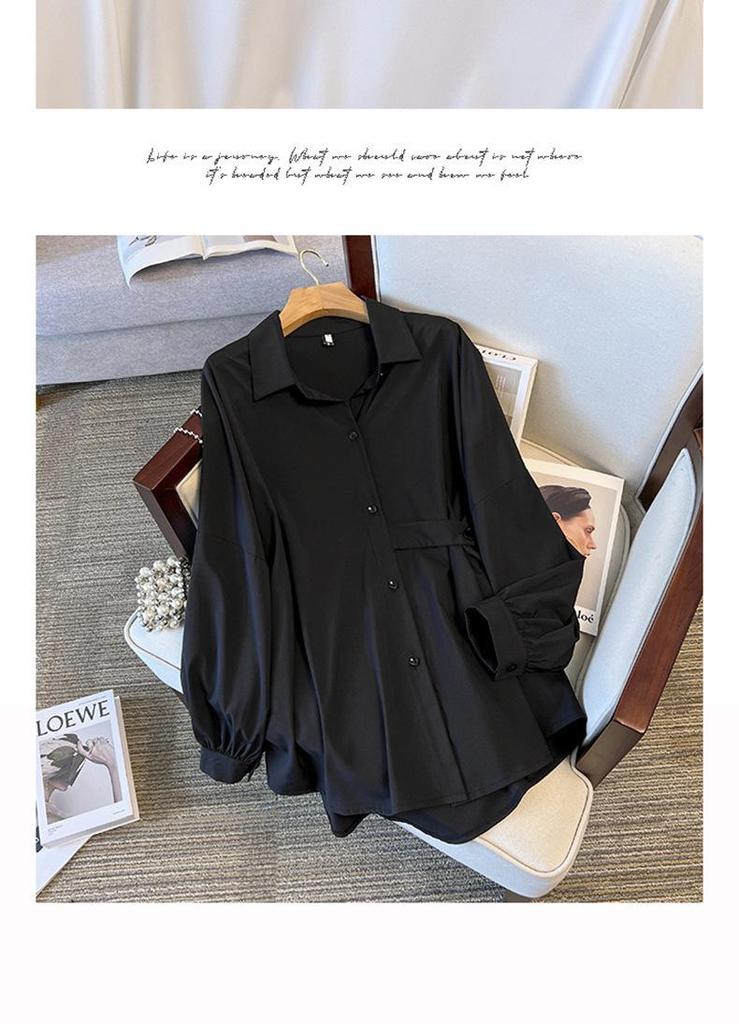 Women's Plus Size Tencel Batwing Sleeve Top - Early Spring Fashion 200