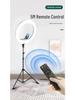 2025 Ring Light Stand for Live Streaming & Beauty Selfies - 22-inch Mobile Phone Holder for Influencers
