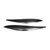 Mercedes CLA W117 Carbon Fiber Headlight Eyebrow Stickers - Modified Car Eyelid Kit