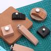 Sandpaper Clamp Block with Wood Body and Metal Thumb Screw for Flat Sanding, Hand Finishing and DIY Repair Work