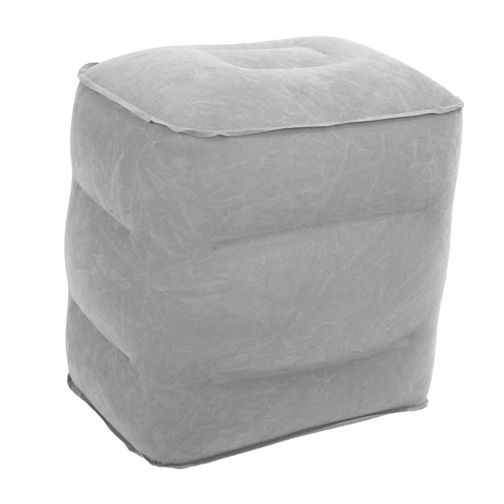 Inflatable Foot Rest Comfortable Ergonomic Portable Travel Foot Leg Rest Pillow for Airplane Car