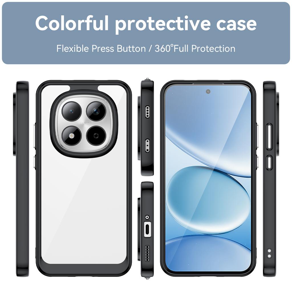 Für Xiaomi Redmi Note 15 Pro 5G (Global) Hülle TPU + Acryl Schutz Hülle Klar für Handy