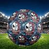 The Nightmare Before Christmas Print Size 5 Soccer Ball, PU Wear Resistant Football for Match Training and Daily Practice, Birthday Gift for Soccer Fa