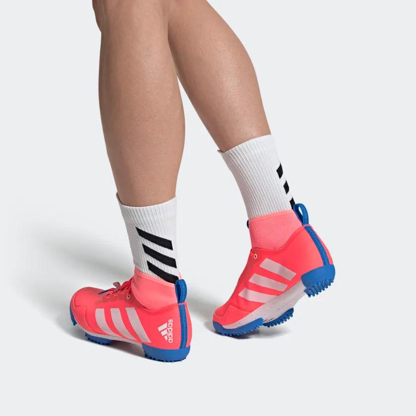 Adidas The Gravel Cycling 'Turbo Acid Red' (Unisex) Turbo / Cloud White / Acid Red Cycling Shoes GW5331