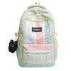 Large Capacity Student Schoolbag Girls Floral Print Backpack