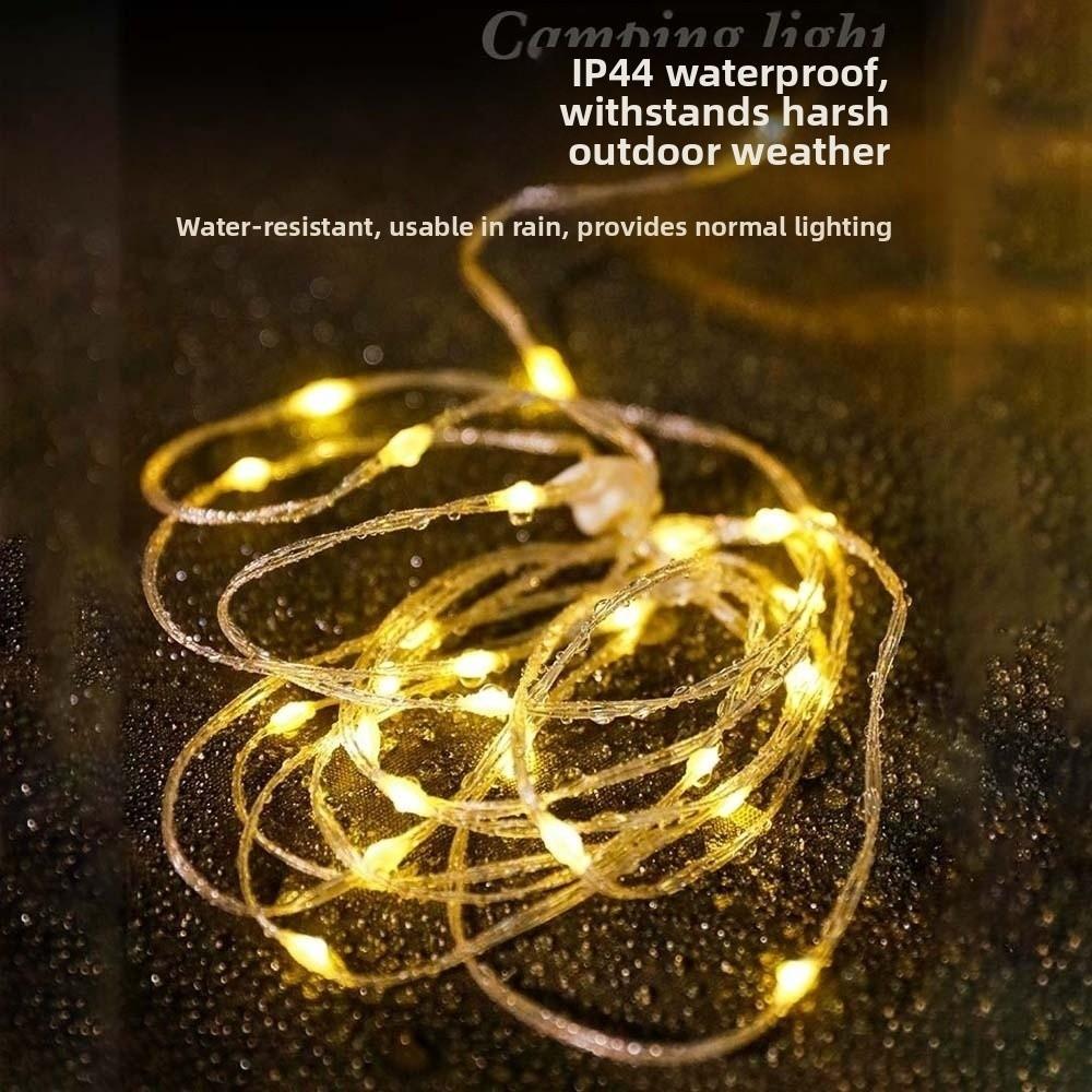 Recyclable Light String Camping Lantern Waterproof Retro Tent Lamp  Camp Supplies