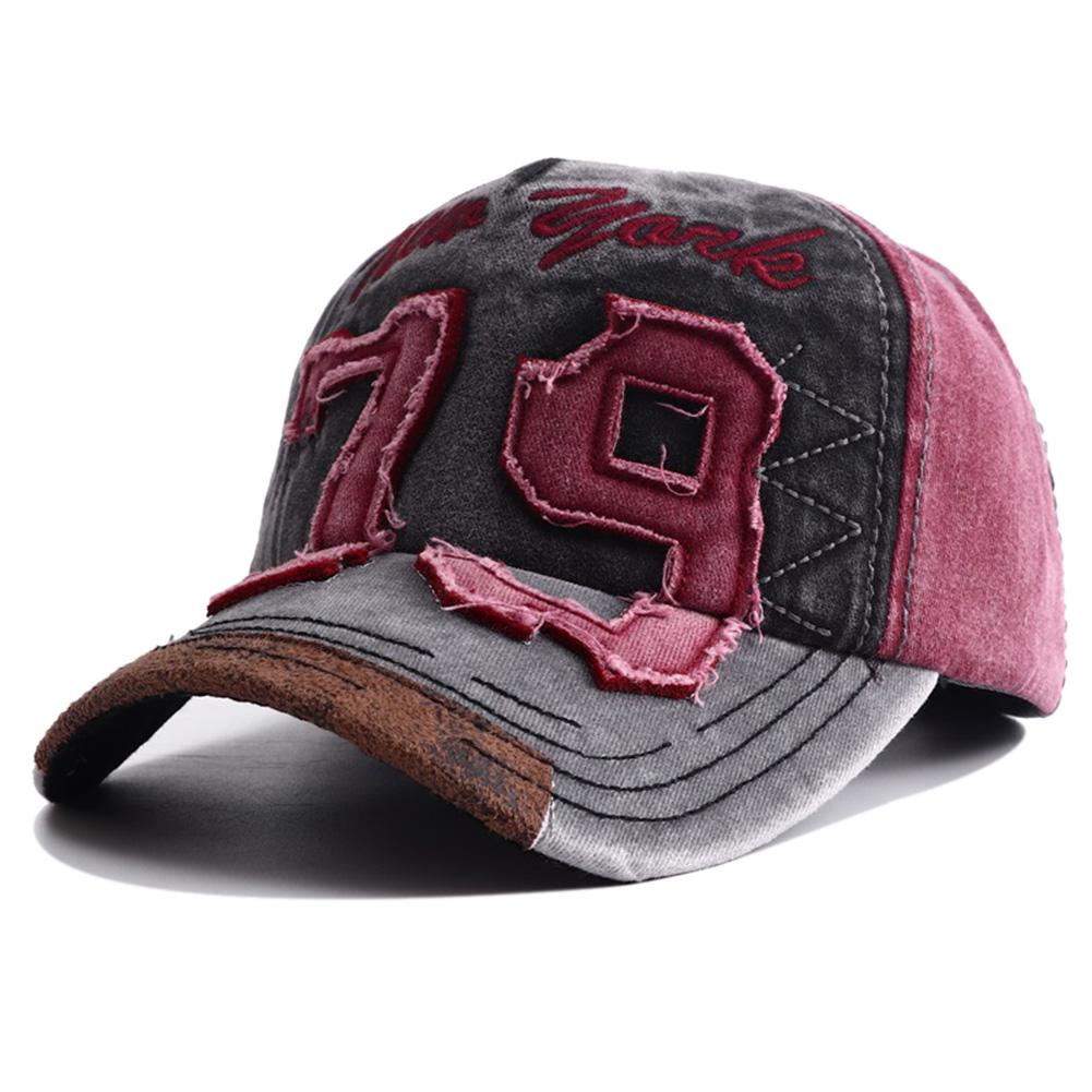 Nuovo Cappellino da Baseball in Cotone Lavato Unisex Uomo Donna Ricamo Lettere Cappellino Vintage Regolabile Casual Outdoor Streetwear Cappelli Sportivi