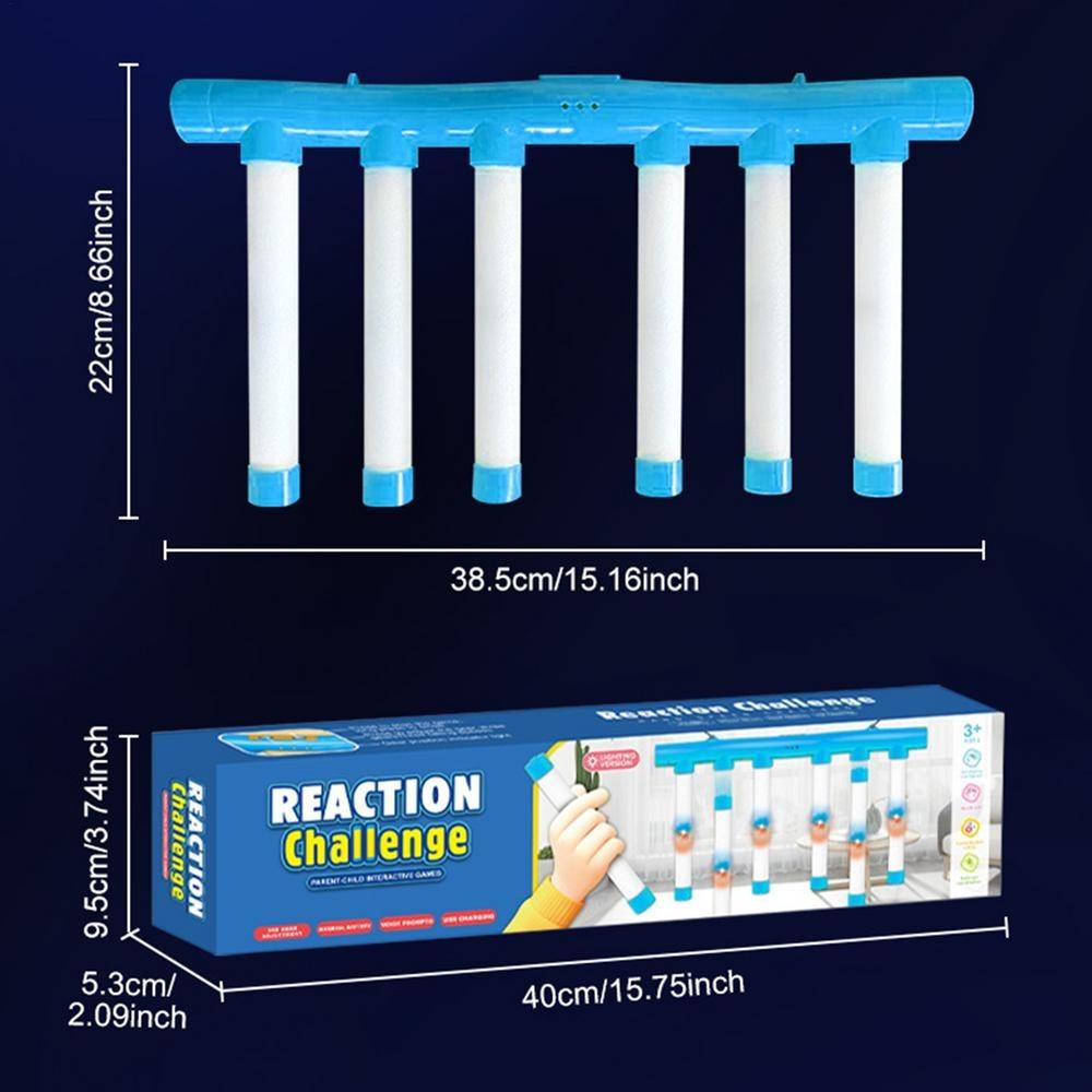 

Светящийся в темноте челлендж Игра «Падающие палочки» Реквизит для упражнений Игра на проверку рефлексов Дом синий
