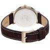 Citizen Leather Analog Grey Dial Men'S Rose Gold Band Watch-Au1083-13H