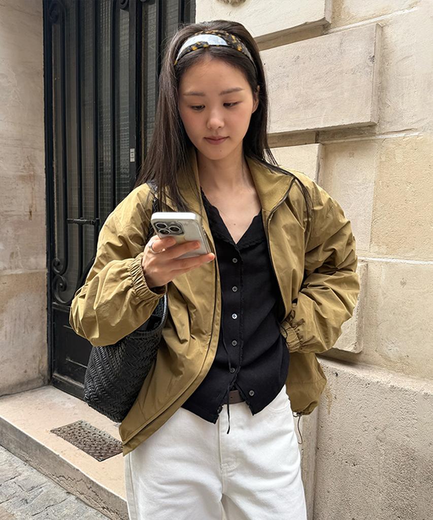 HOWUS Autumn Drive Windbreaker (Camel Olive)