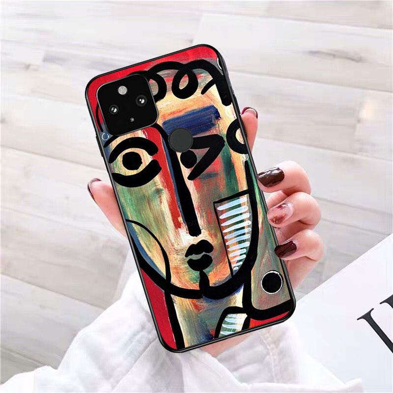 Picasso Abstract Art Painting Phone Case for Google Pixel 10 9 Pro XL 9A 8 7 6 Pro Pixel 8A 7A 6A Pixel 8 7 6 5