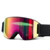 New magnetic ski goggles with double-layer anti-fog and UV protection, preventing snow blindness REVO Zengxi Kaka Myopia Ski Goggles