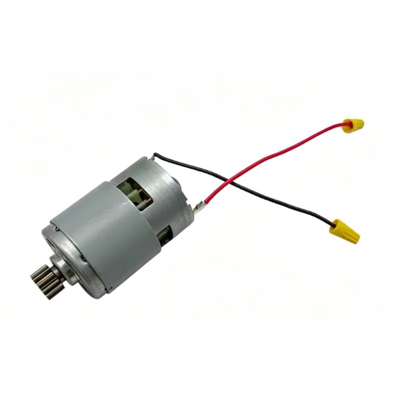 755 Brushed Motor 21V Brushed Motor Lawn Mower Drive Motor for Battery Equipment Repair Work, Model 01433 755-Type Electric Replacement with 21V