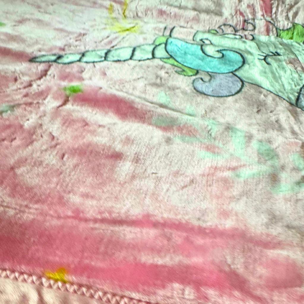 Unicorn Blanket Children's Warm Fleece Throw 130X150