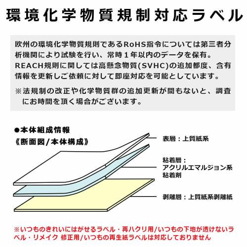 Plus Label Usual Label FSC Certified Paper 10 Pages No Margins 100 Sheets ME-561T 48-655
