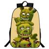Vibrant Five Nights At Freddy's Backpack With Anime Pattern For Kids And Students