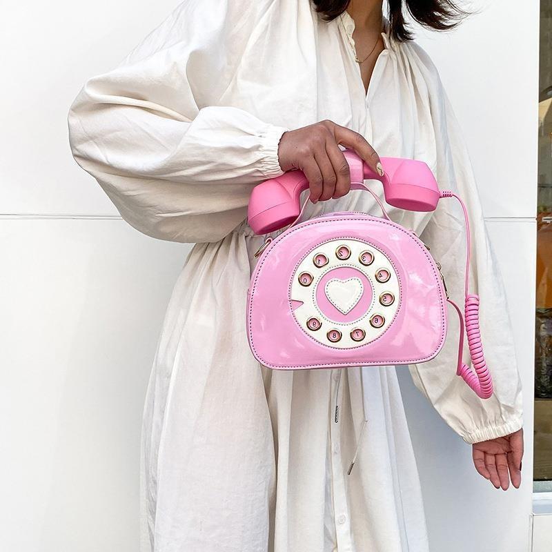 New shoulder messenger bag female creative sweet girl funny personality fashion cute phone bag