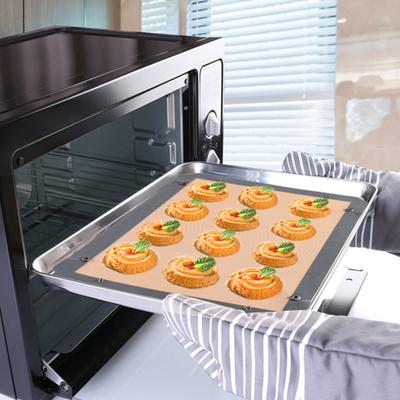 Ταψί σιλικόνης για φούρνο Αντικολλητικό στη θερμότητα Σιλικόνη Easy Clean Επαναχρησιμοποιούμενο φύλλο ψησίματος για μπισκότα ψωμί Macaroons