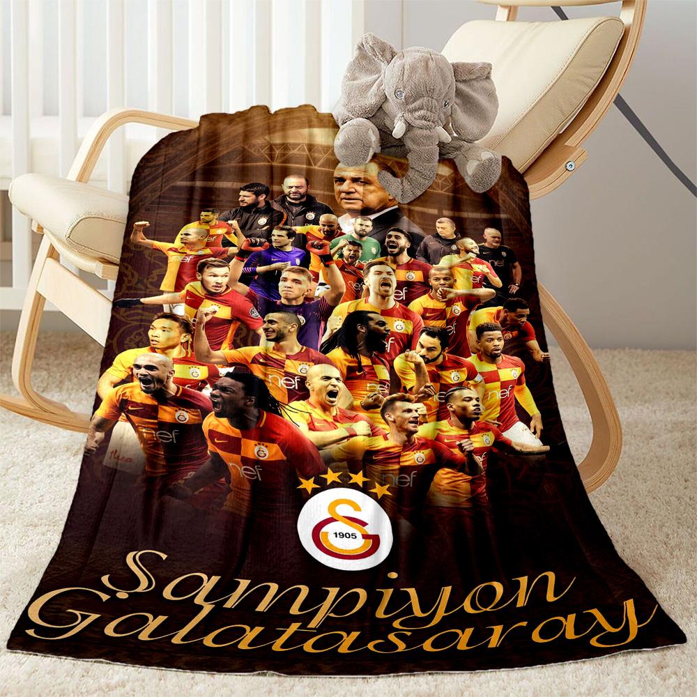 Galatasaray 199 Blanket Soft Warm Cozy Great for Bedding Sofa Picnics for All Occasions Digital Print Ideal Gift for Friends Family Couples Picnic