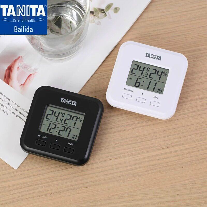

Bailida High Precision Thermo-Hygrometer for Home, Study, Warehouse, Lab, and Nursery (Model RH-001) чорний