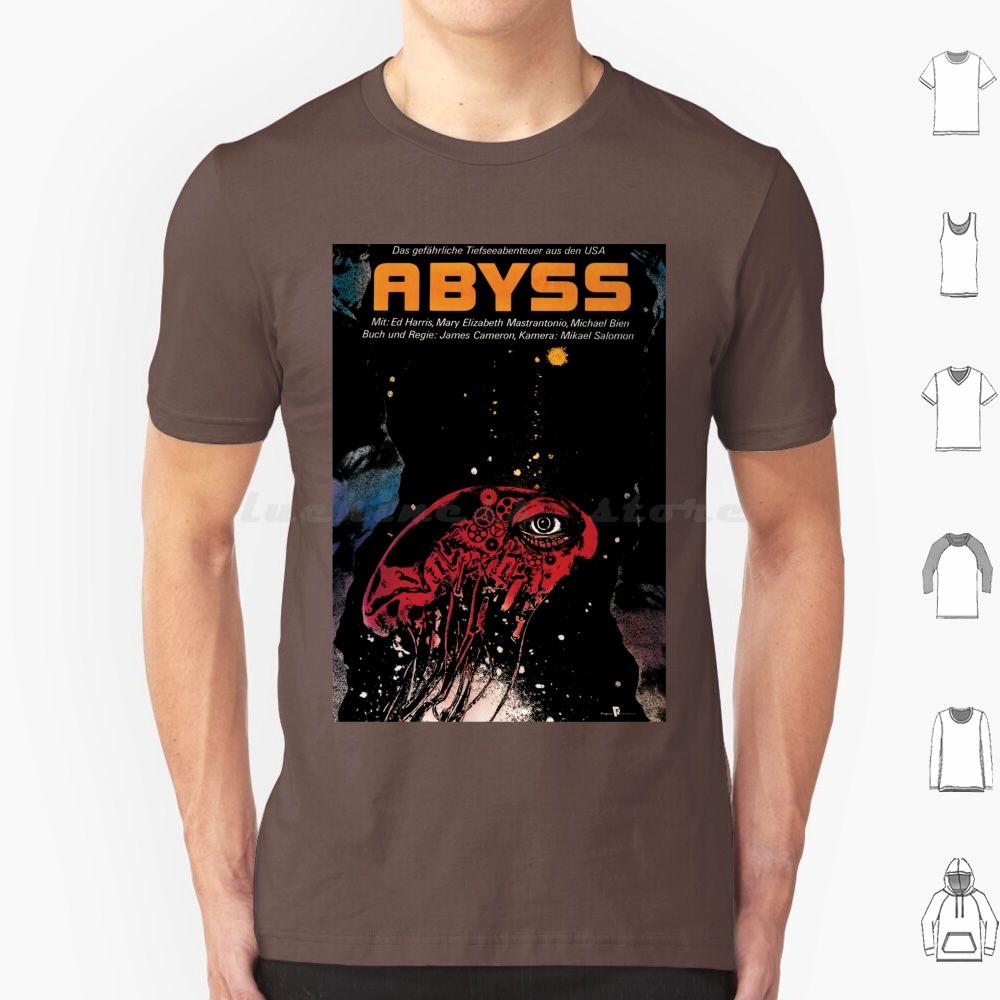 The AbyssGerman Design T Shirt Cotton Men Women DIY Print The Abyss James Cameron Titanic Movie Sci Fi 80s Underwater Cinema