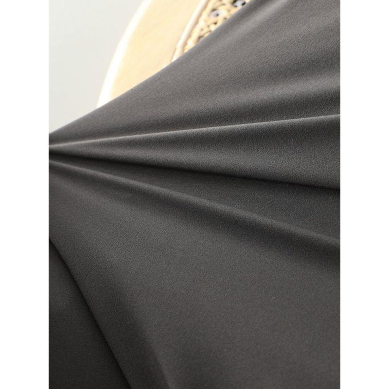 Elastic Ice Silk Thin Straight Export Men's Trousers