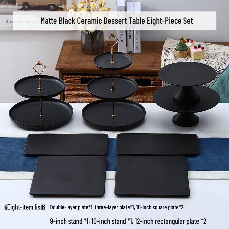 Nordic Ceramic Dessert Fruit & Snack Plate