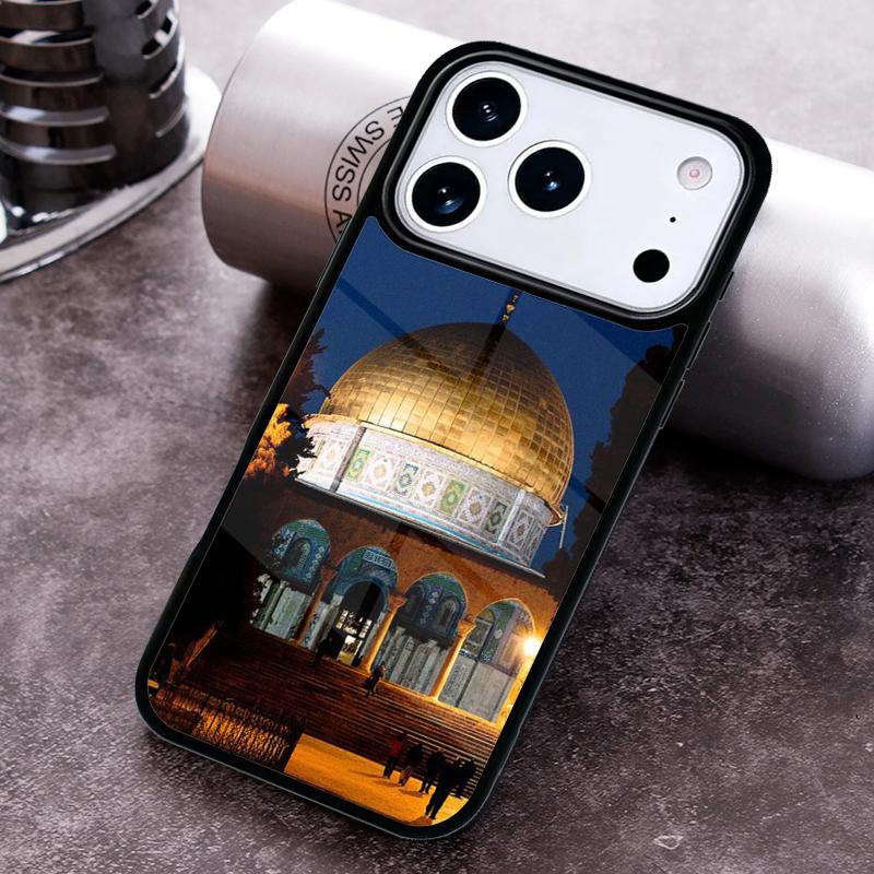 Jerusalem Gebäude Handyhülle für iPhone 17 16 15 Pro Max Air 14 13 12 11 Plus Stoßfeste Hülle