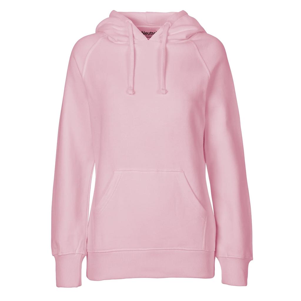Neutraler Damen/Damen Einfarbiges Kapuzensweatshirt