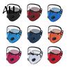 Breathable Cycling Mask Reusable Carbon Filter Dust with Adjustable Goggles, 6-Layer Face Guard 10 Filters, Protection Breathing Valve, Eye