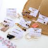 Women's Earrings Set Tassel Resin Earrings for Women Bohemian Fashion Jewelry Geometric Vintage Hoop Earings
