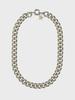 Eireve Color Bold Chain Necklace (Beige)