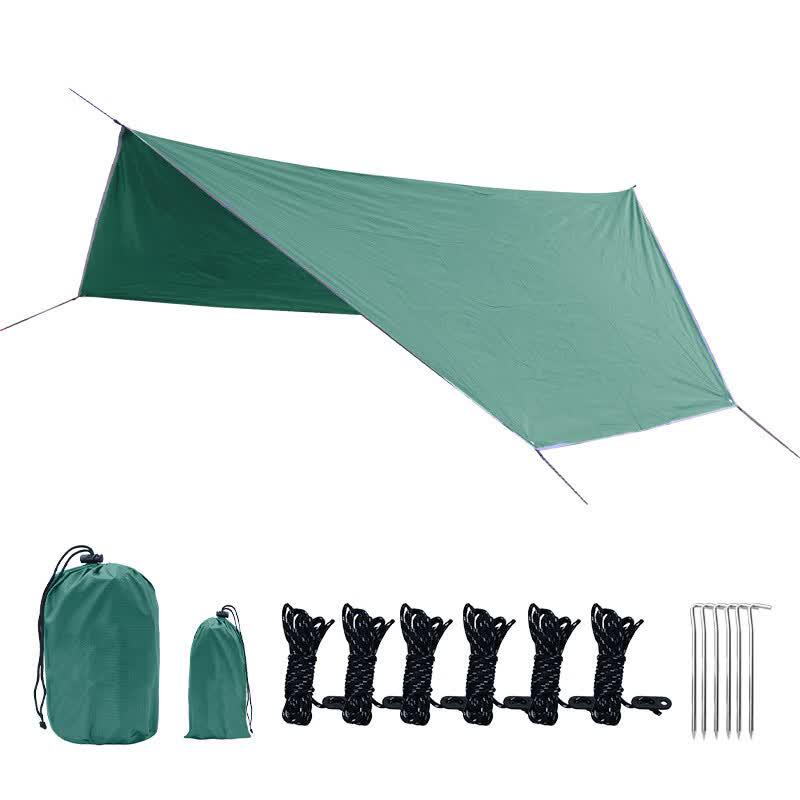 Outdoor Camping Hexagonal Tarp & Hammock